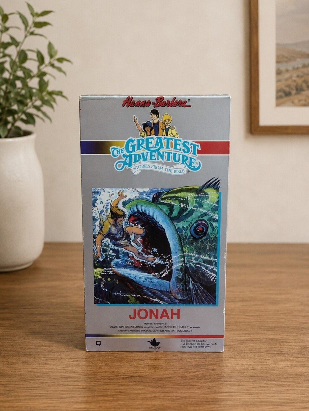 Hanna-Barbera The Greatest Adventure: Jonah VHS Tape Cartoon
